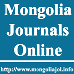 MongoliaJOL - Mongolia Journals Online